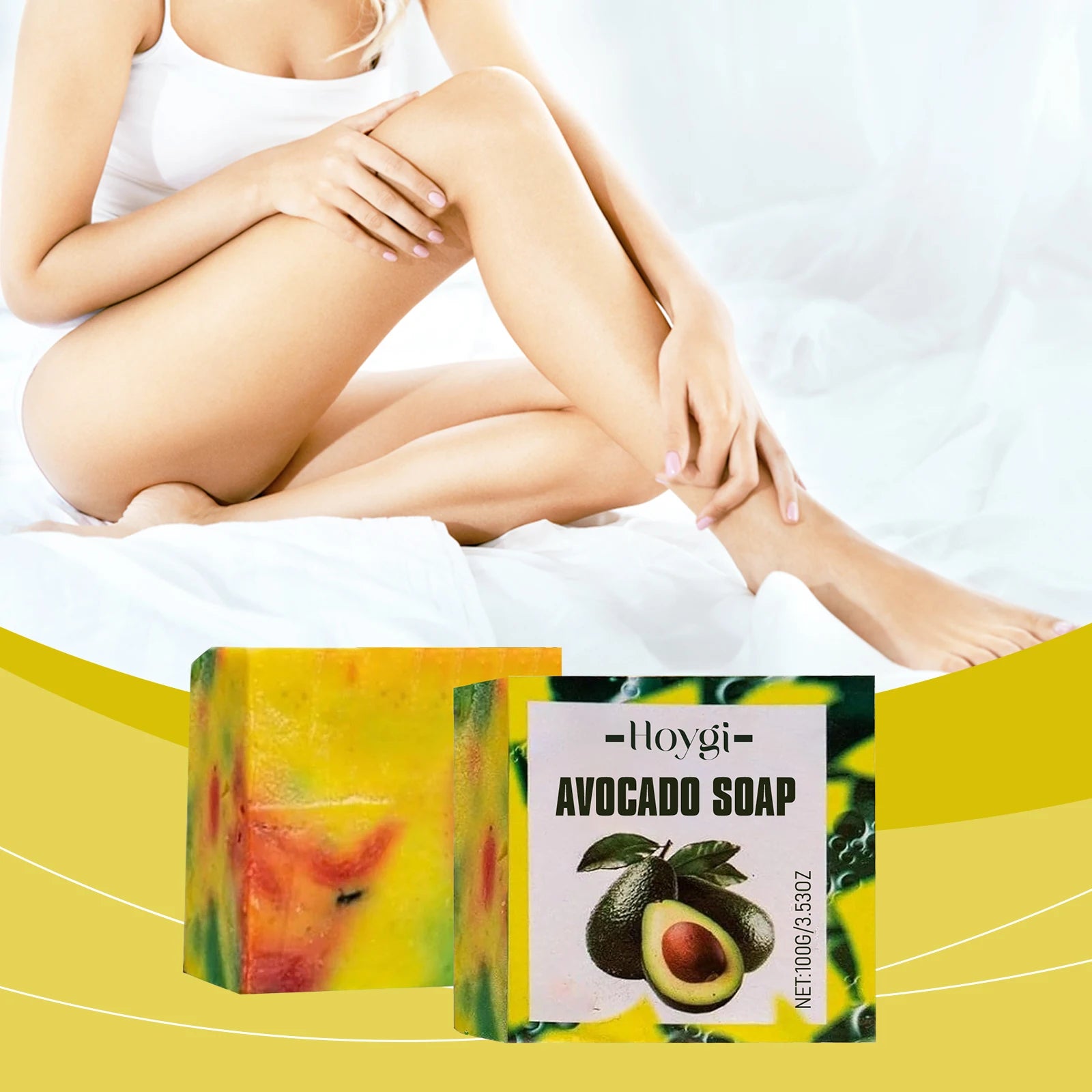 Hoygi Avocado Moisturizing Bath Soap – 100g