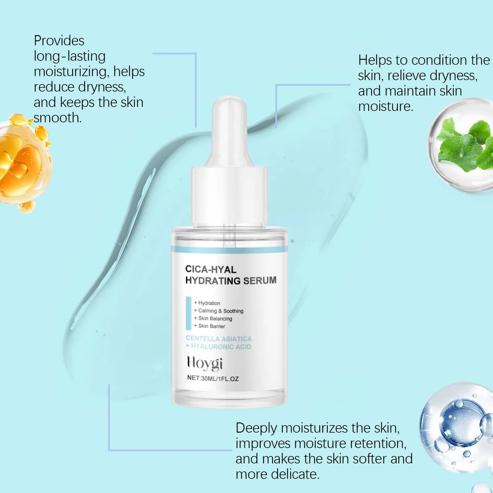 Hoygi Hyaluronic Acid Hydrating Face Serum – 30ml