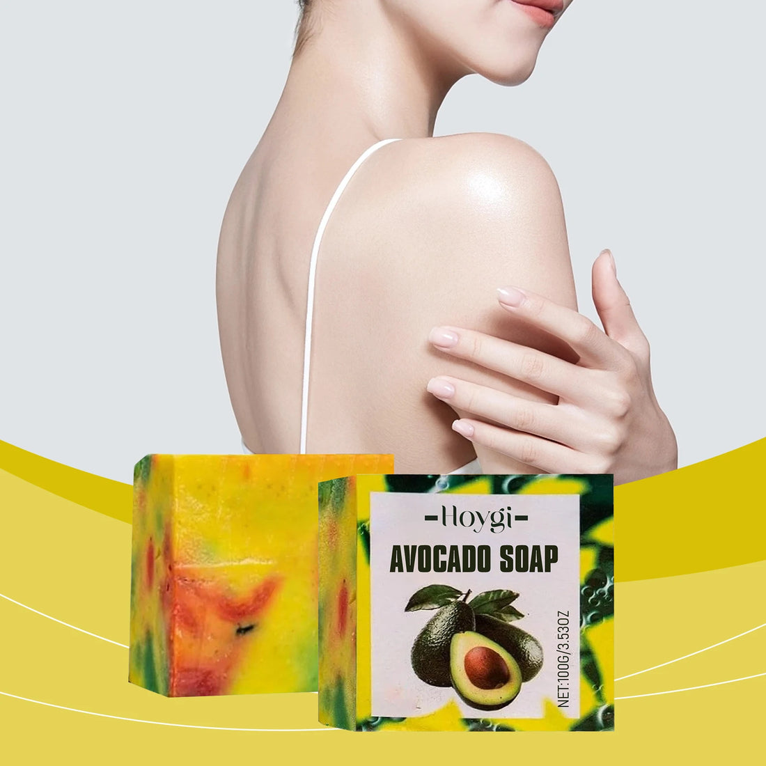 Hoygi Avocado Moisturizing Bath Soap – 100g