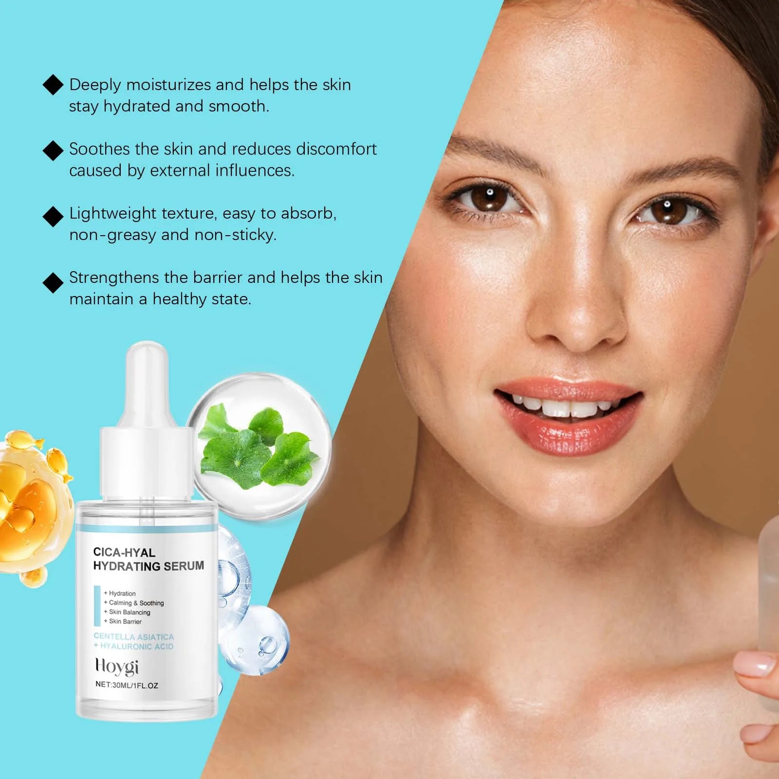 Hoygi Hyaluronic Acid Hydrating Face Serum – 30ml