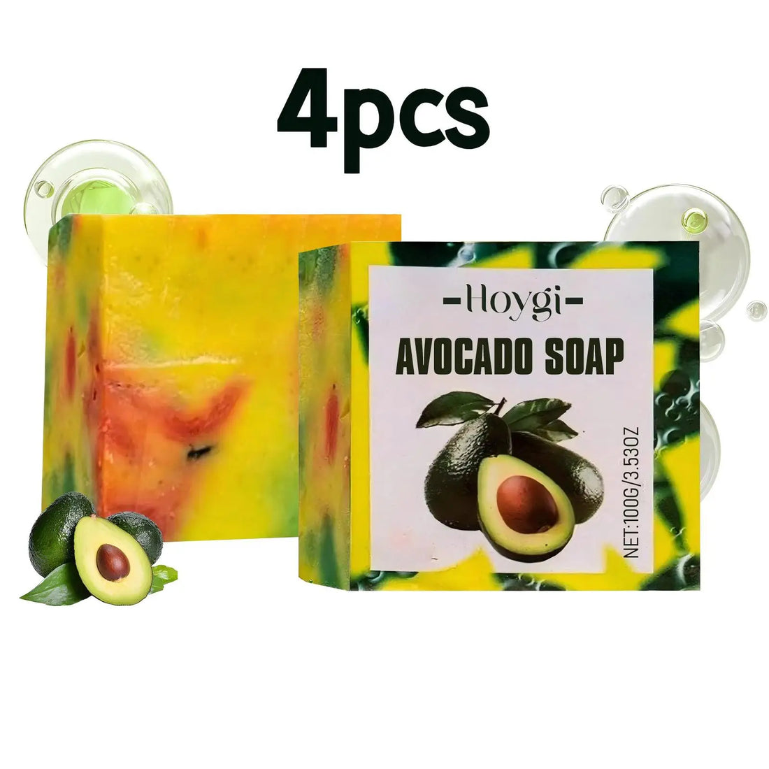 Hoygi Avocado Moisturizing Bath Soap – 100g