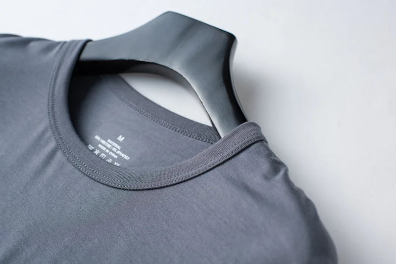 Men’s Modal Short-Sleeve Pajama Set