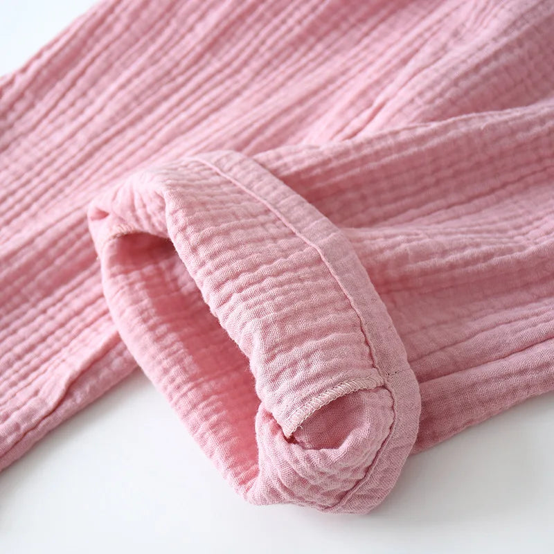 2025 Japanese Cotton Kimono Pajama Set