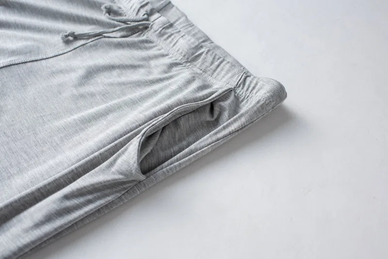 Men’s Modal Short-Sleeve Pajama Set