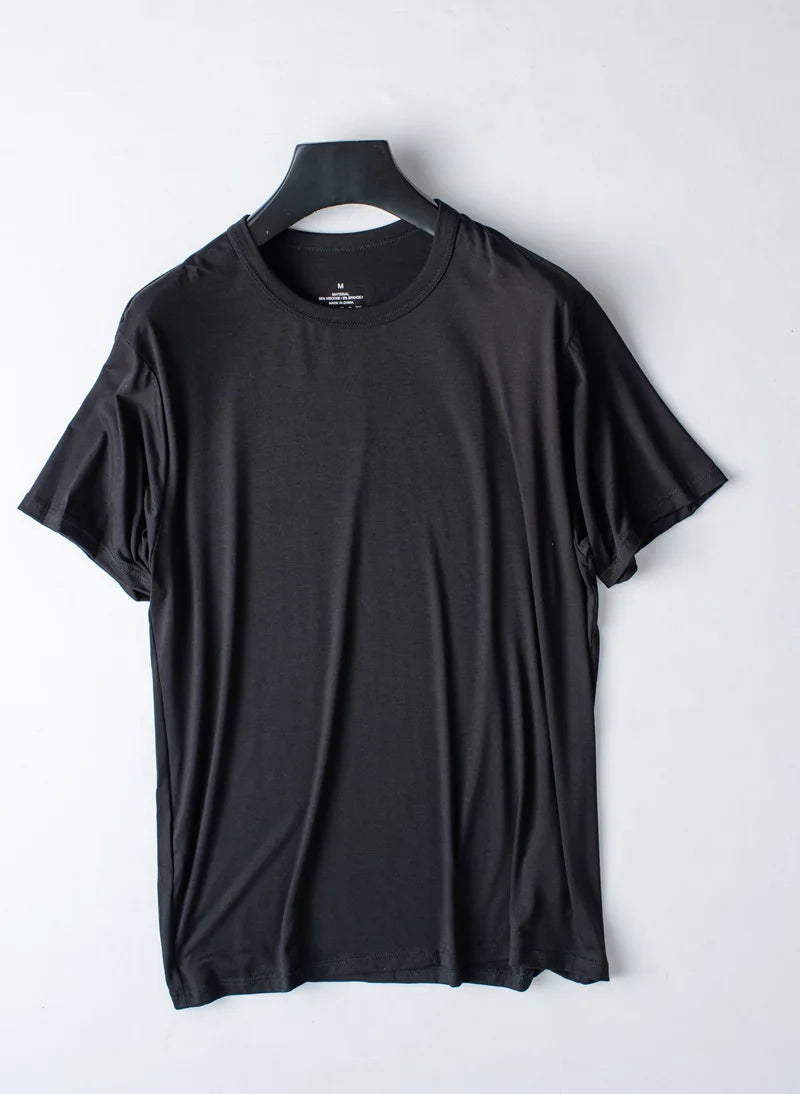 Men’s Modal Short-Sleeve Pajama Set