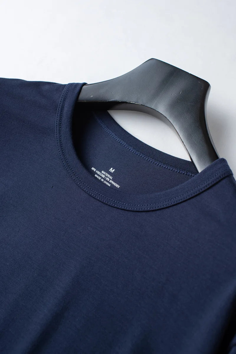 Men’s Modal Short-Sleeve Pajama Set