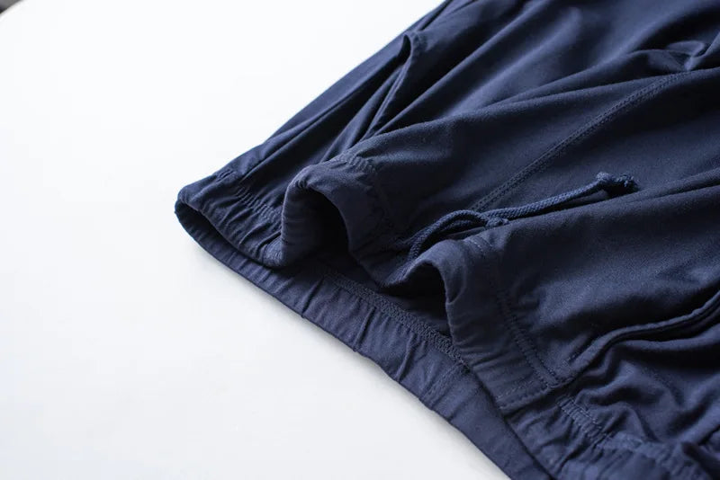 Men’s Modal Short-Sleeve Pajama Set