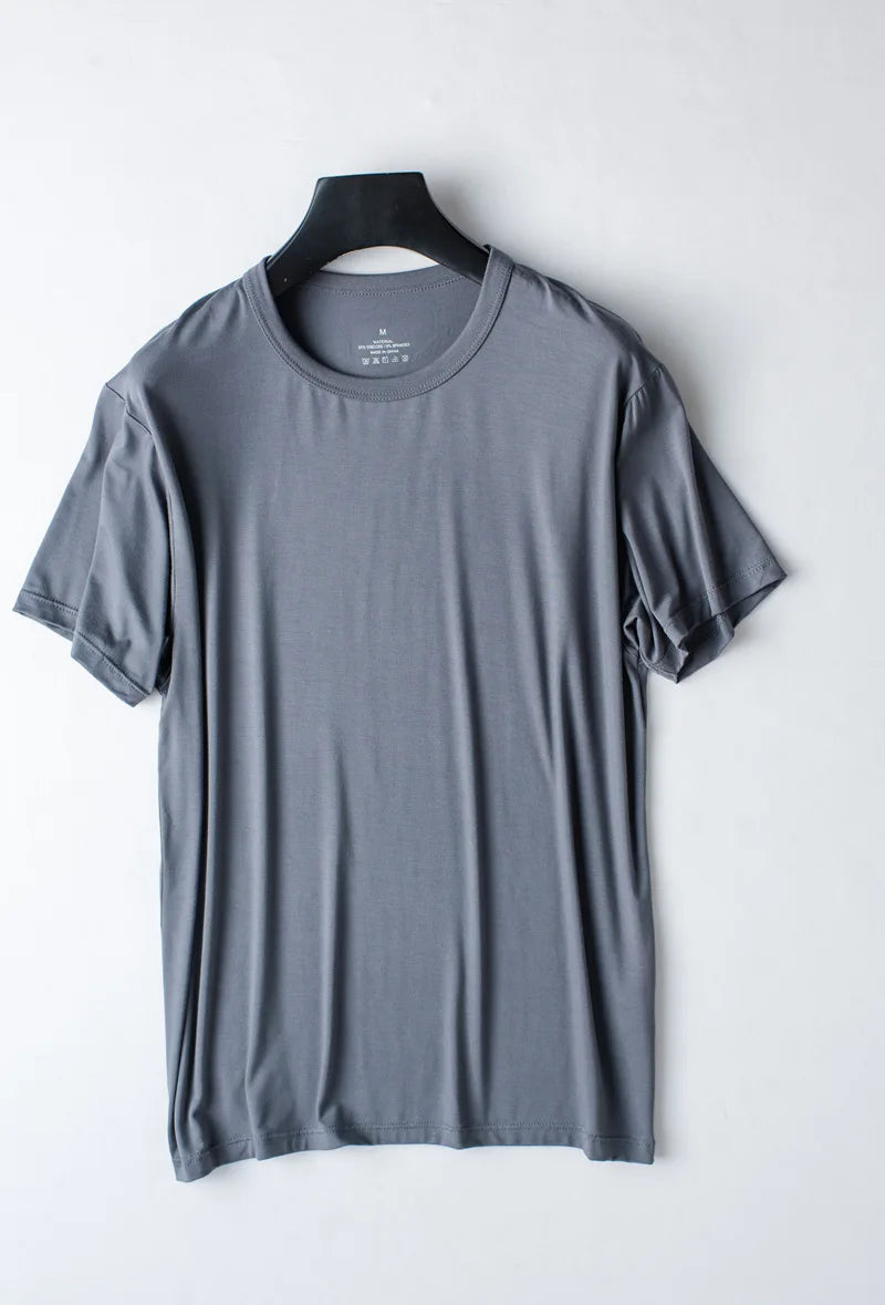 Men’s Modal Short-Sleeve Pajama Set