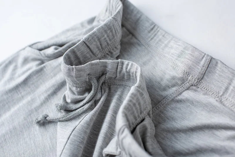 Men’s Modal Short-Sleeve Pajama Set