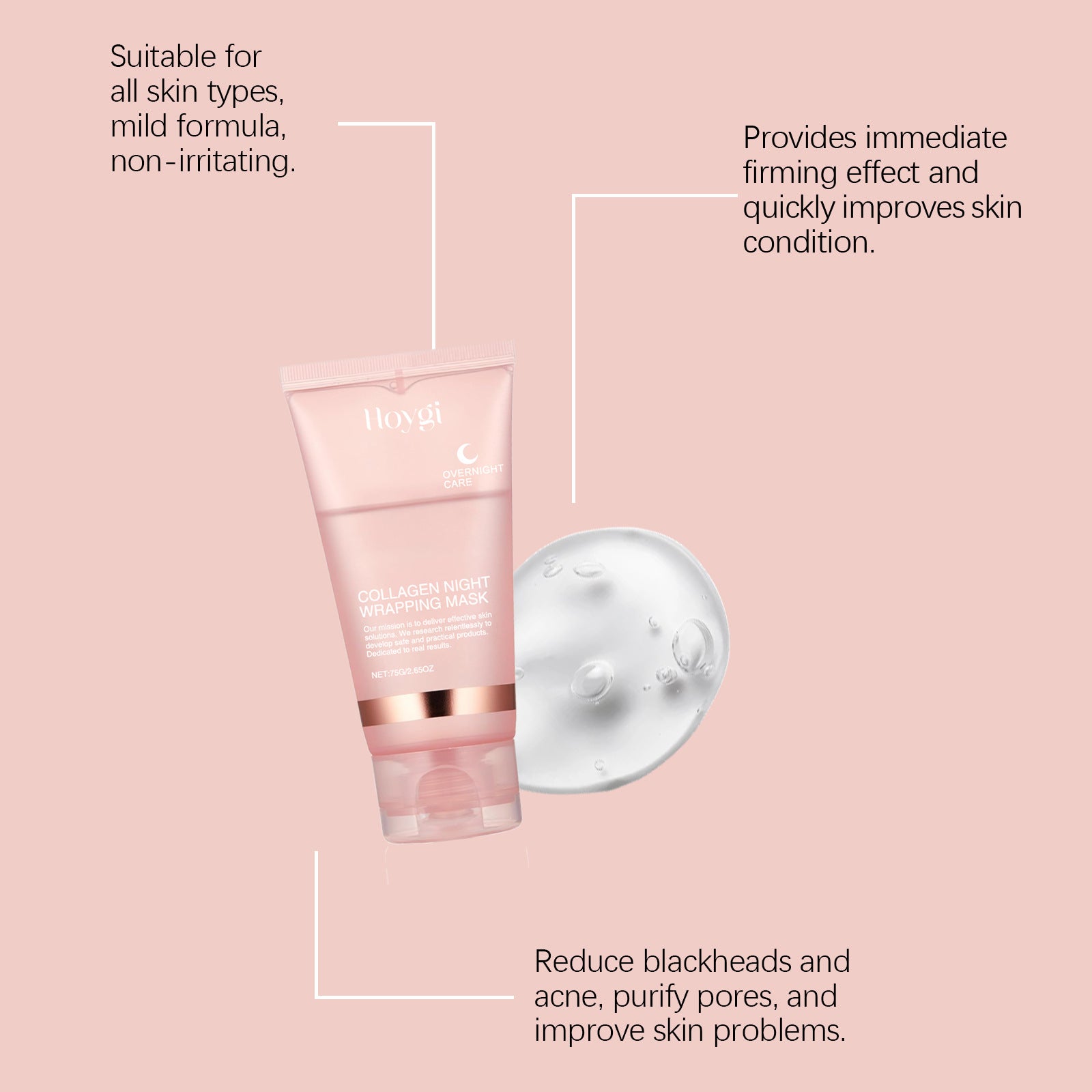 Collagen Overnight Peel-Off Night Mask Set