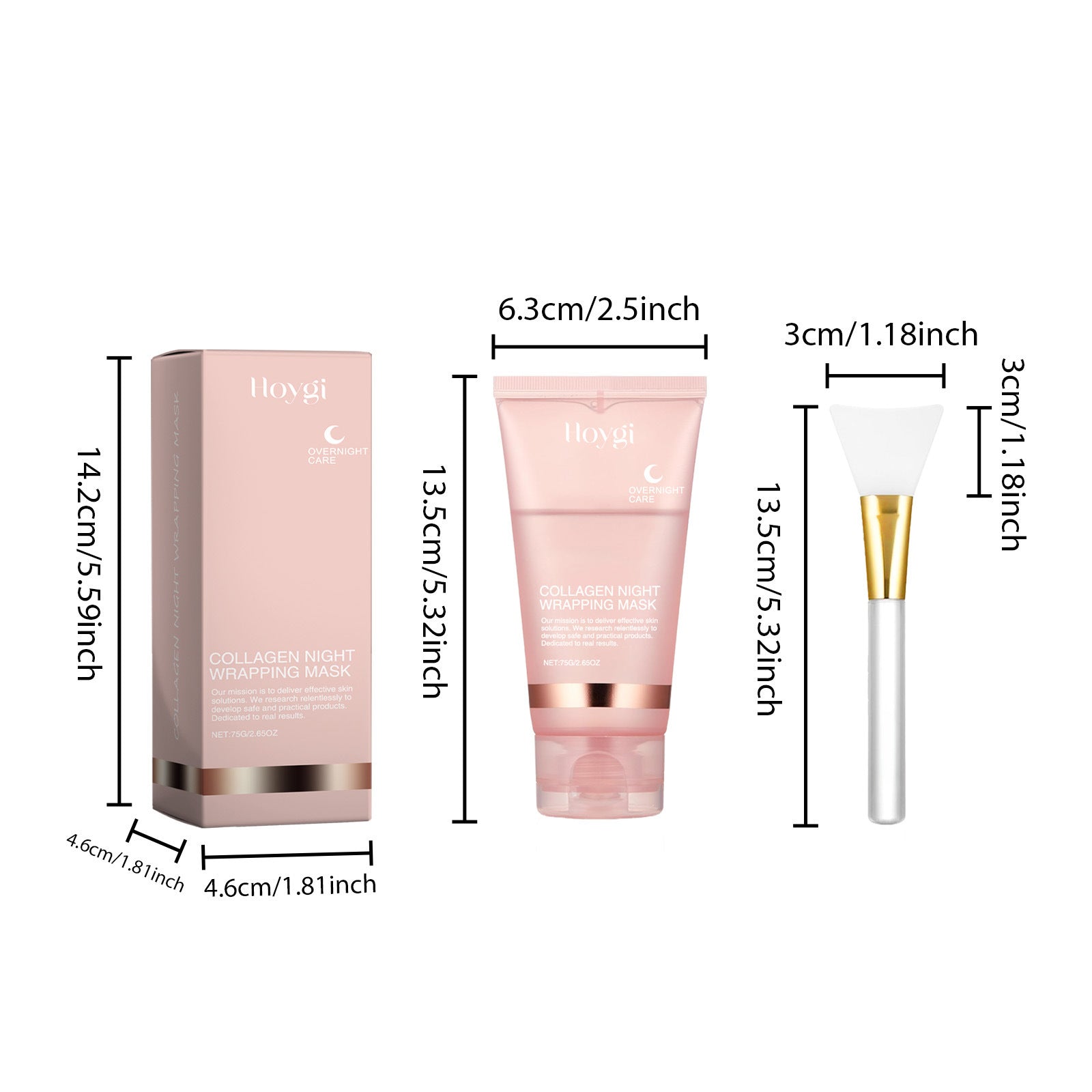 Collagen Overnight Peel-Off Night Mask Set