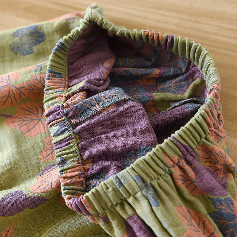 Women’s Japanese Cotton Pajama Set – Spring/Autumn