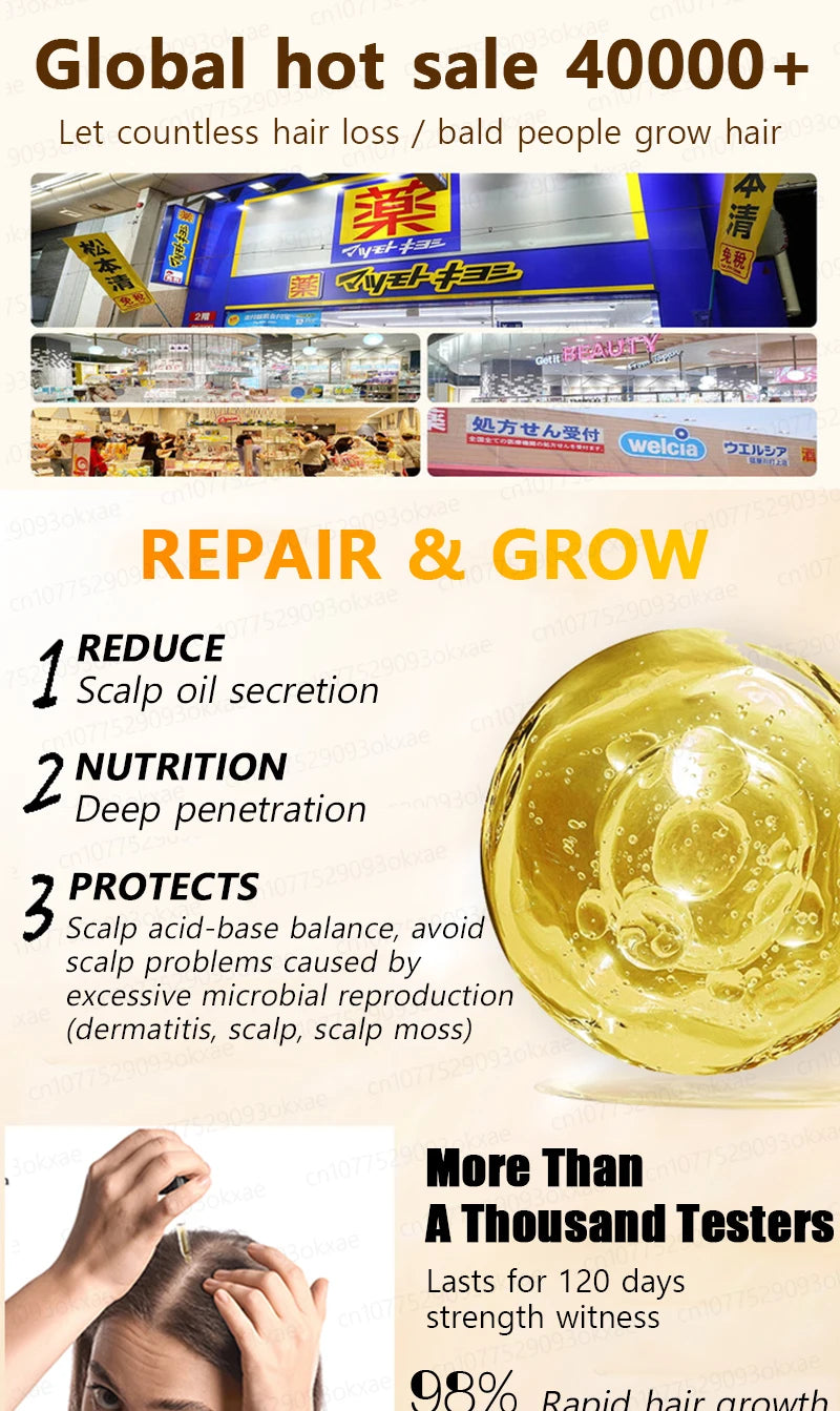 Hair Growth Solution – Fight Baldness & Hair Loss