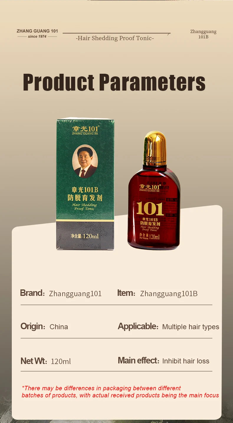 Zhangguang 101B/101M Hair Treatment Essence – 120ml