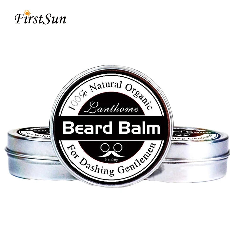 Men’s Natural Beard Balm & Growth Oil