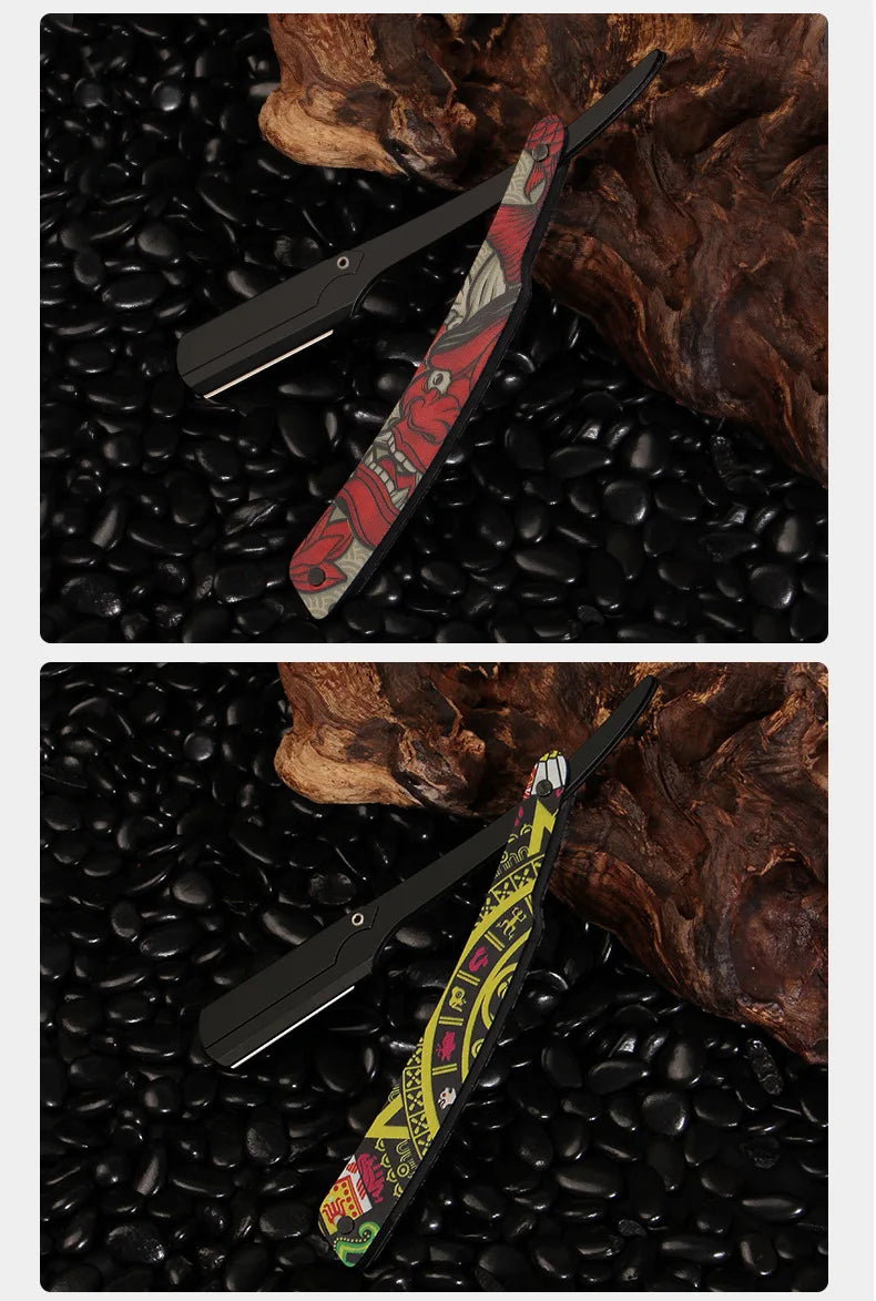 Men’s Straight Edge Barber Shavette Razor