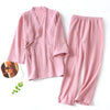 2025 Japanese Cotton Kimono Pajama Set