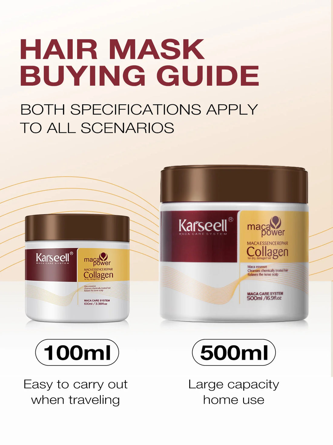 Karseell Collagen Argan Oil Hair Mask