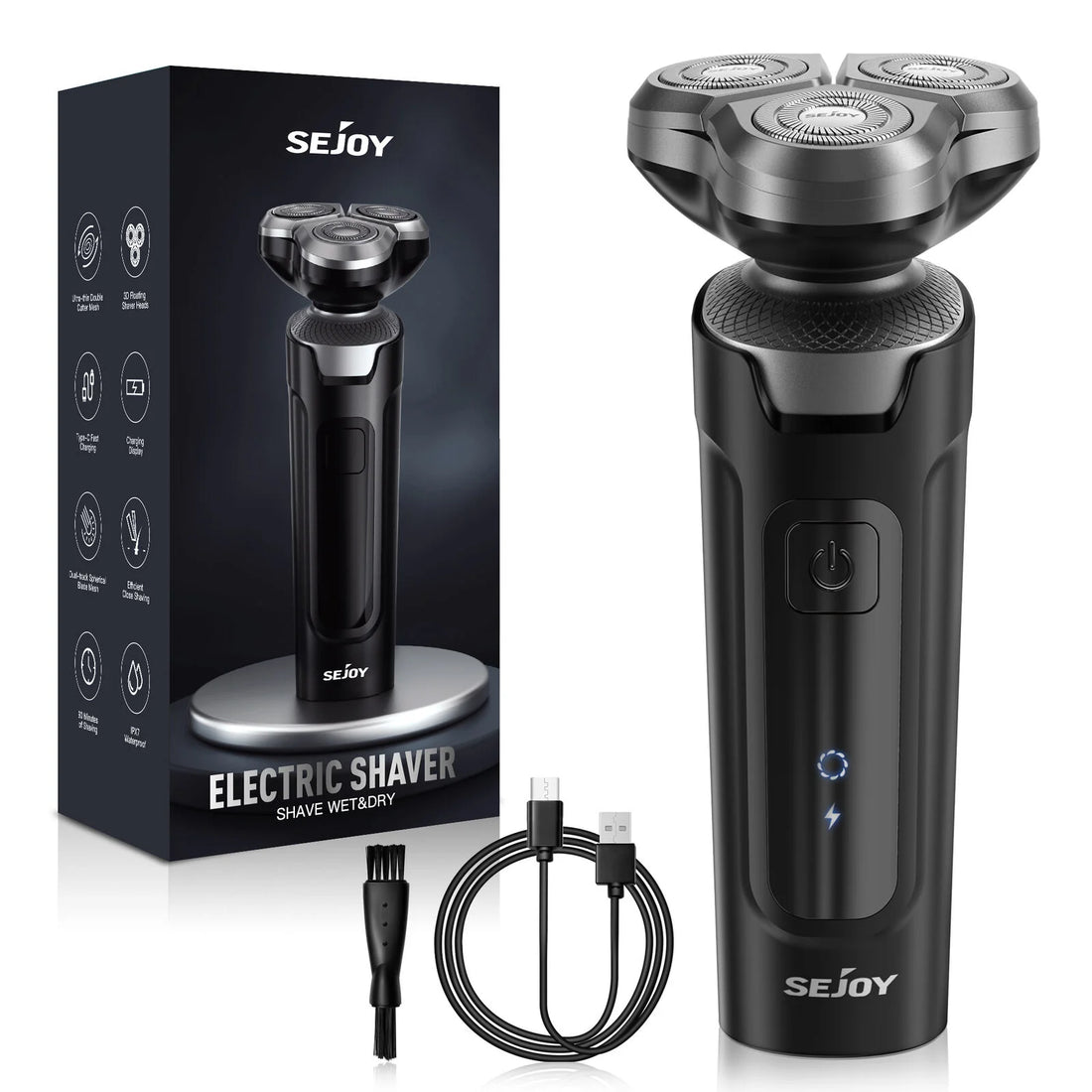 SEJOY 3-in-1 Men’s Electric Shaver