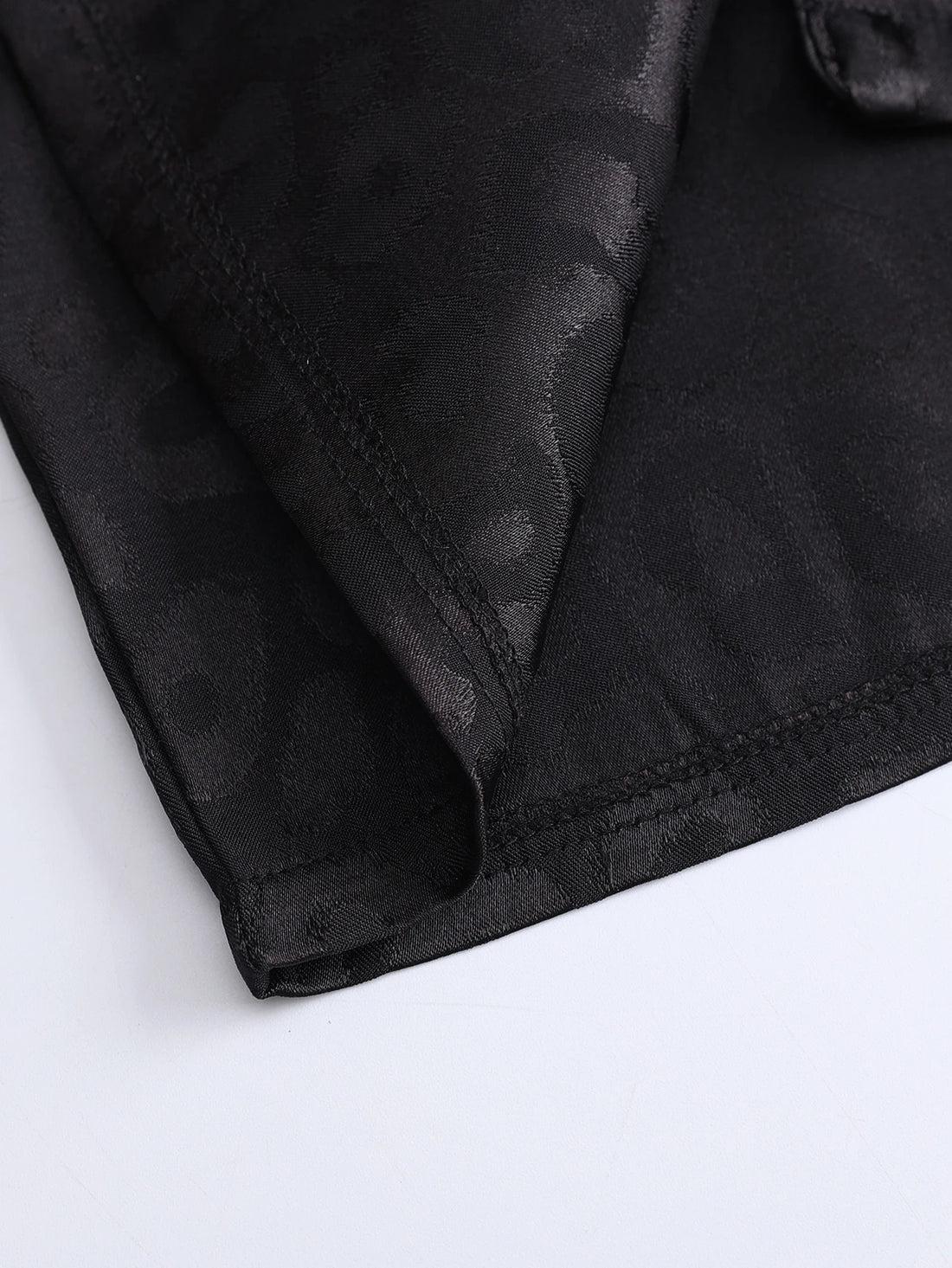 Men’s Summer Ice Silk Pajama Set – Short Sleeve & Thin Cardigan