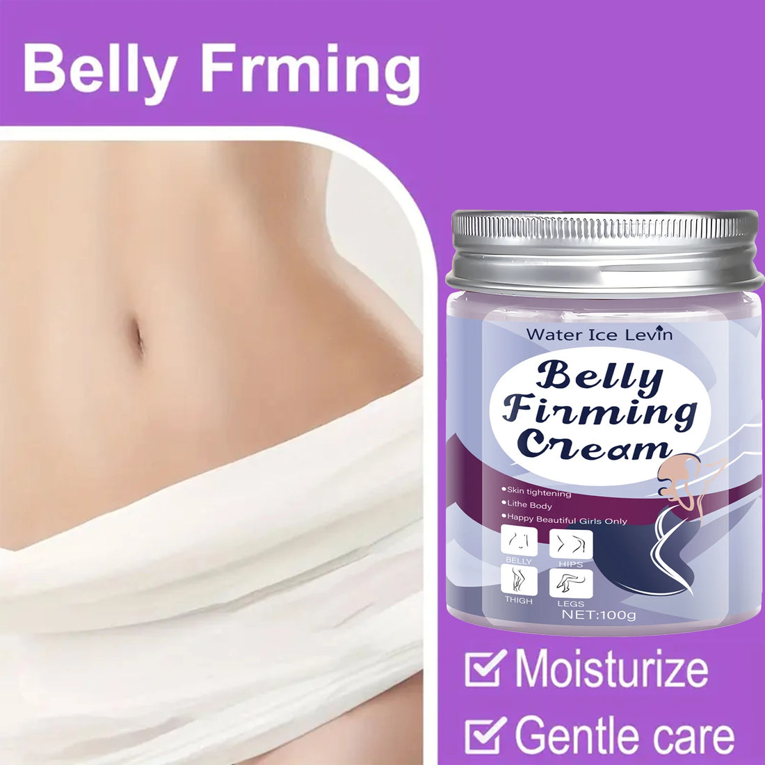 Abdominal & Body Firming Cream with Jojoba Oil