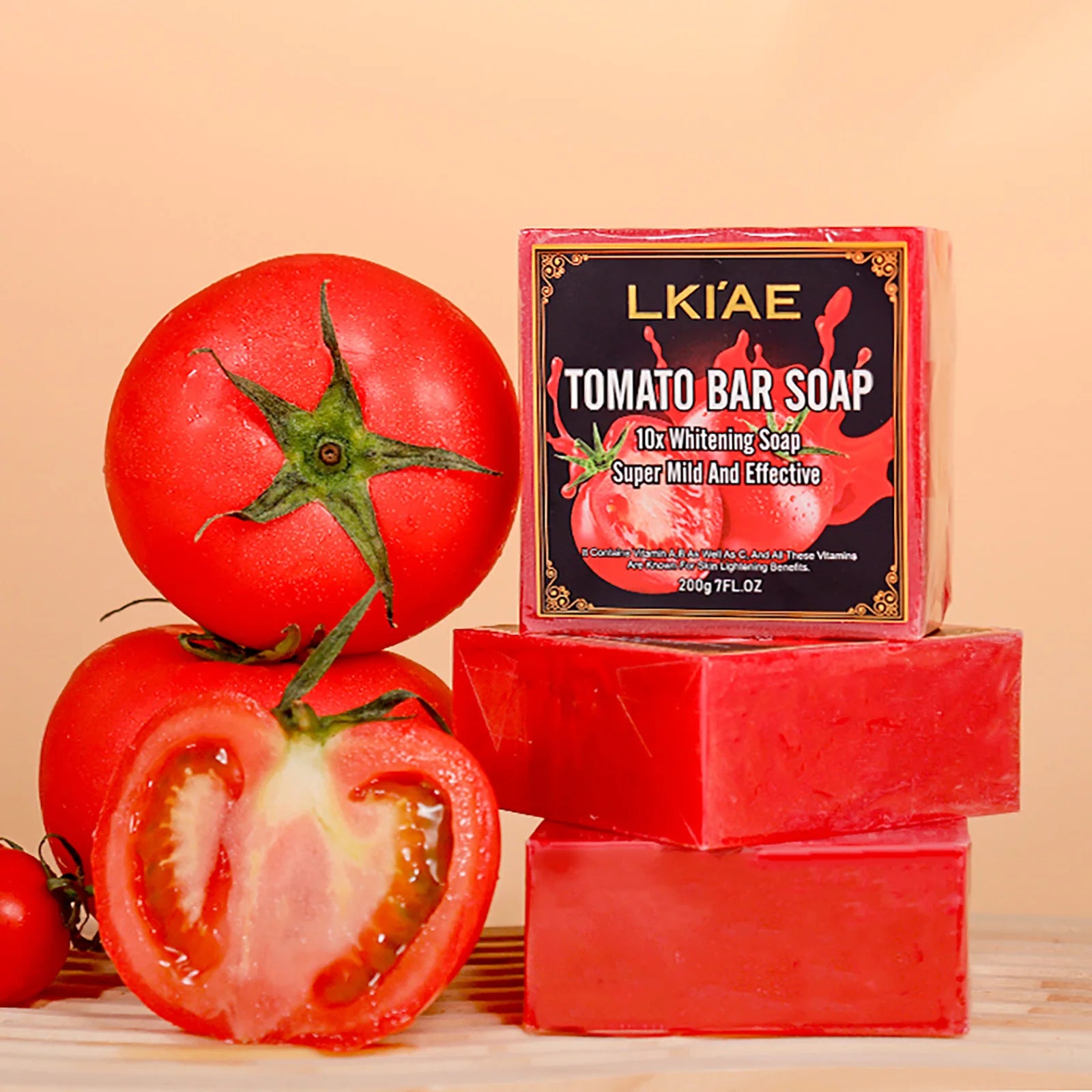 LKIAE Tomato Scented Natural Bar Soap – 200g