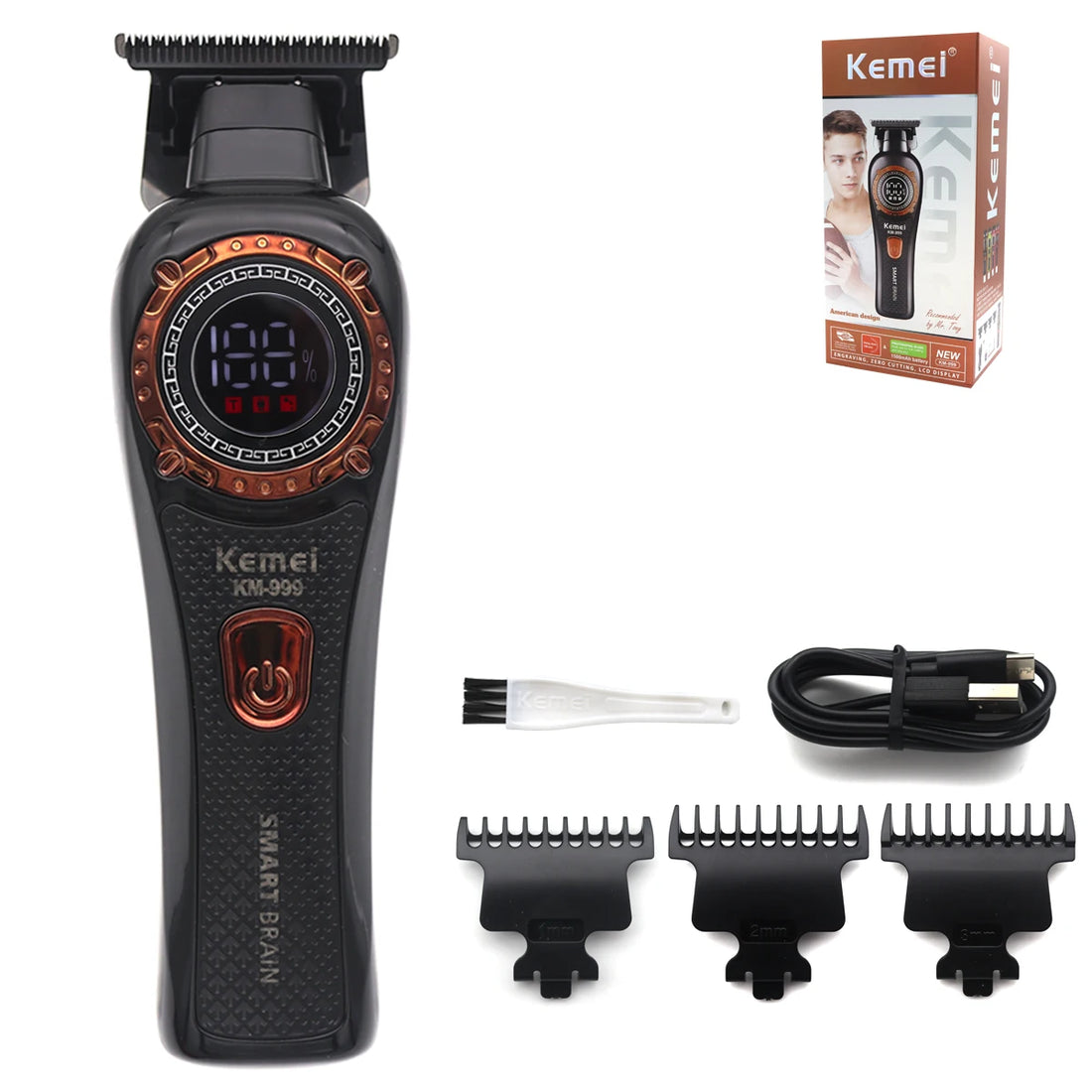 Kemei KM-999 Professional Hair Trimmer