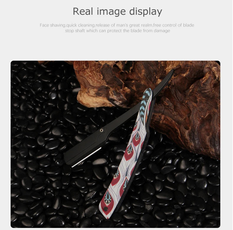 Men’s Straight Edge Barber Shavette Razor