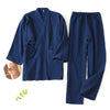 2025 Japanese Cotton Kimono Pajama Set