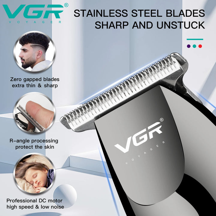 VGR V-030 Professional Cordless Hair Clipper