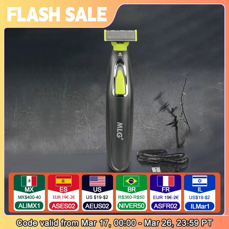 MLG Portable Electric Body Trimmer