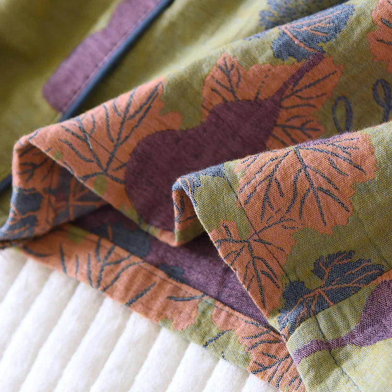 Women’s Japanese Cotton Pajama Set – Spring/Autumn