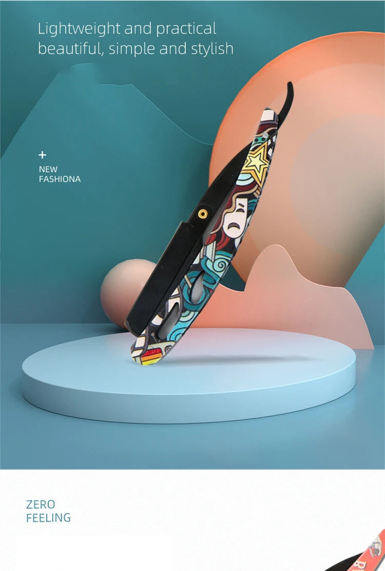 Men’s Straight Edge Barber Shavette Razor