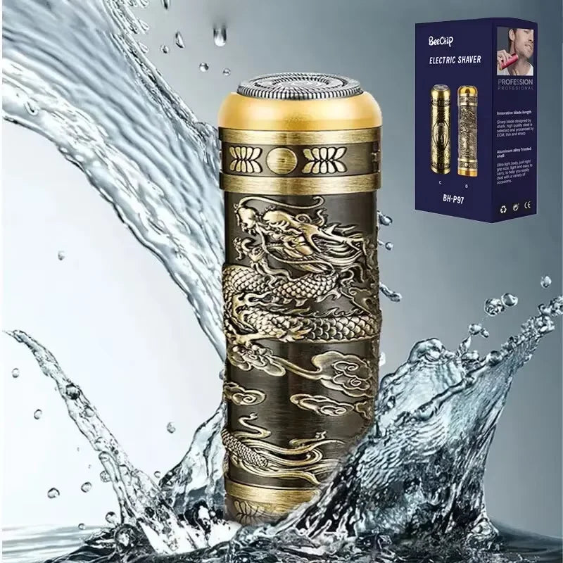Dragon Head Mini USB Shaver for Men