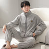 Autumn Winter Heavy Coral Fleece Pajamas