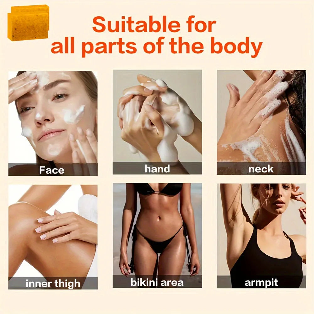 Turmeric & Lemon Handmade Soap Set