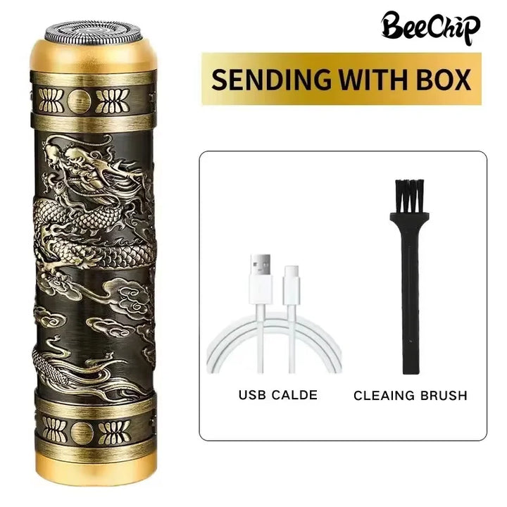 Dragon Head Mini USB Shaver for Men