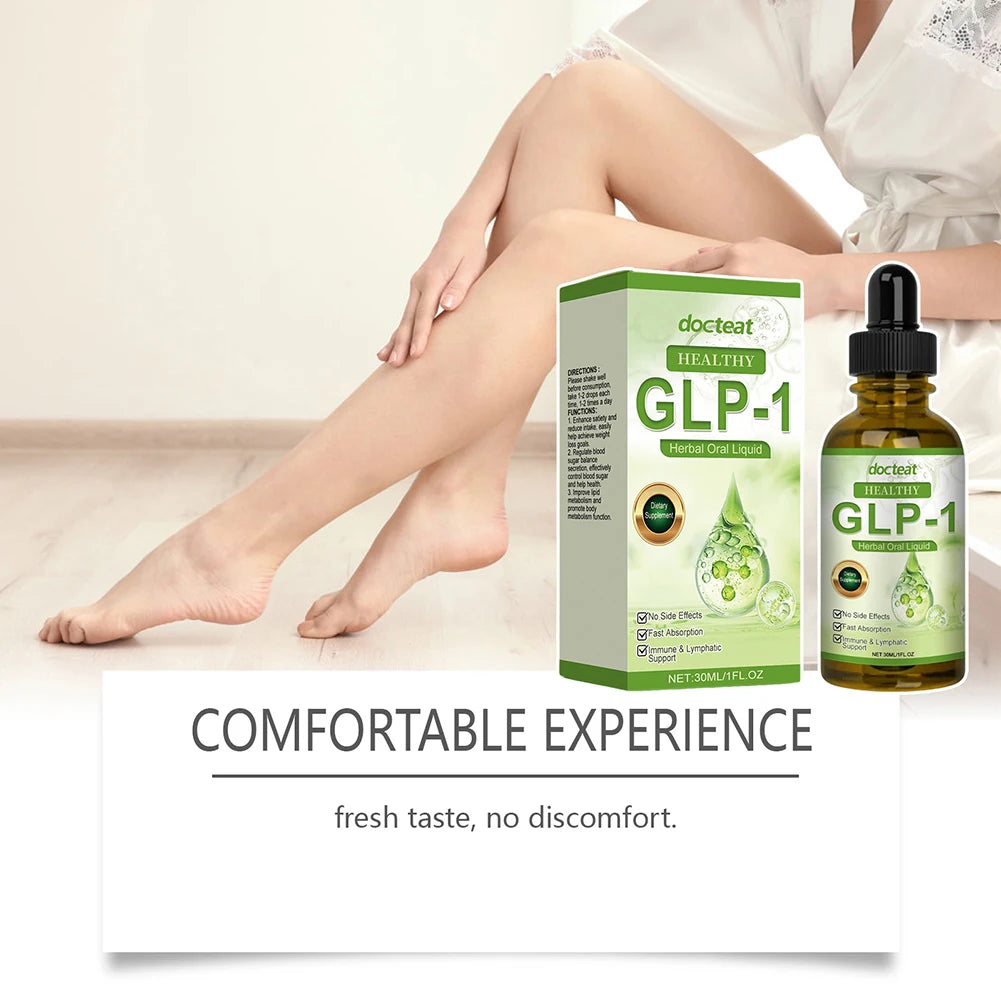 GLP-1 Liquid Drops for Weight Loss & Slimming