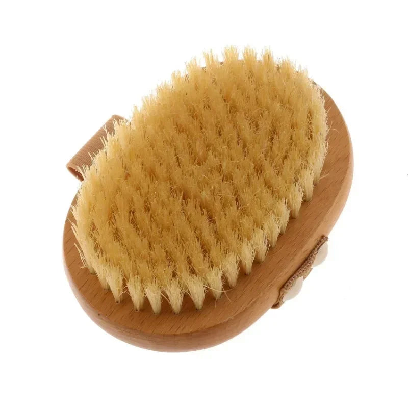SPA Wooden Boar Bristle Body Brush