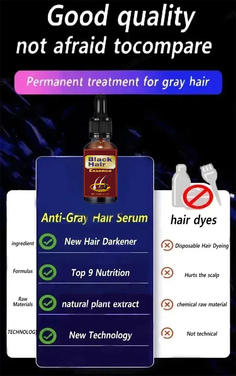 White Hair Killer – Gray Hair Restorer 2025