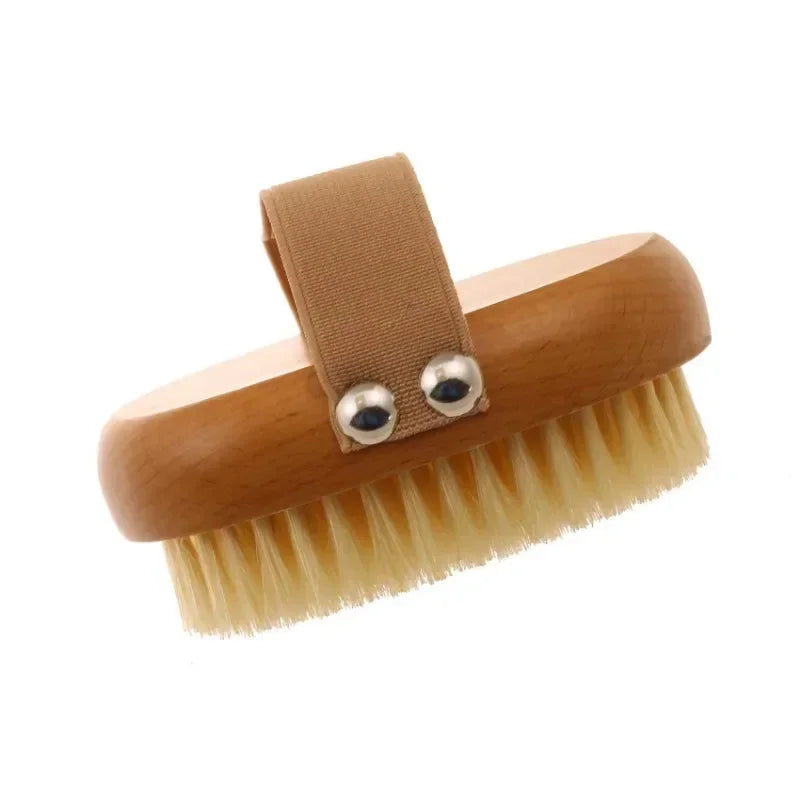 SPA Wooden Boar Bristle Body Brush
