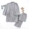 2025 Japanese Cotton Kimono Pajama Set