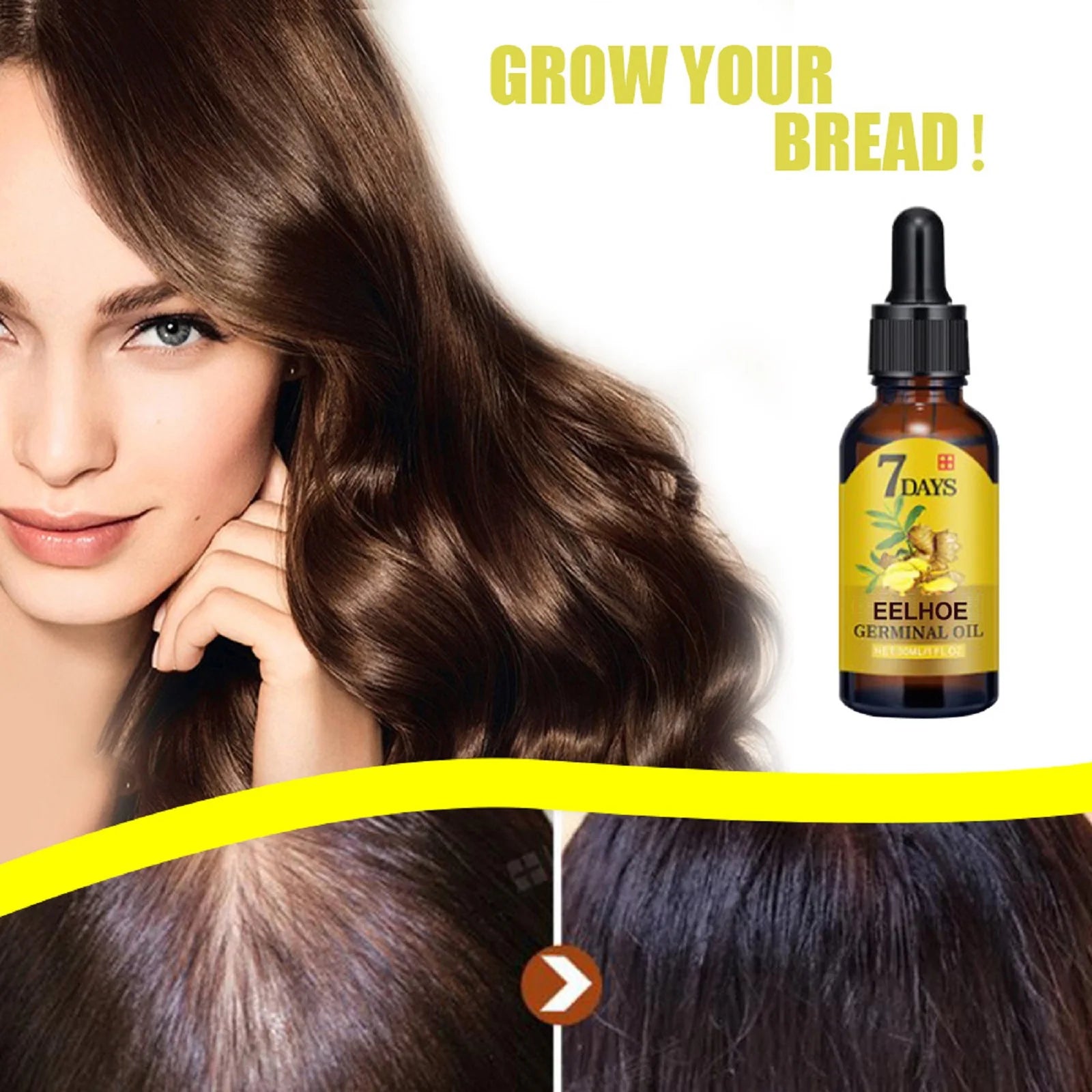 Ginger Hair Root & Scalp Treatment Oil
