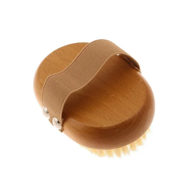 SPA Wooden Boar Bristle Body Brush