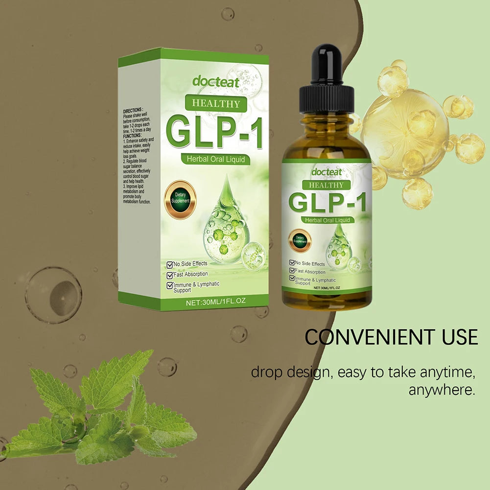 GLP-1 Liquid Drops for Weight Loss & Slimming
