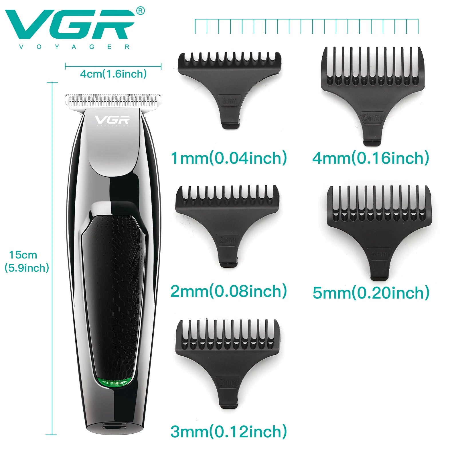 VGR V-030 Professional Cordless Hair Clipper