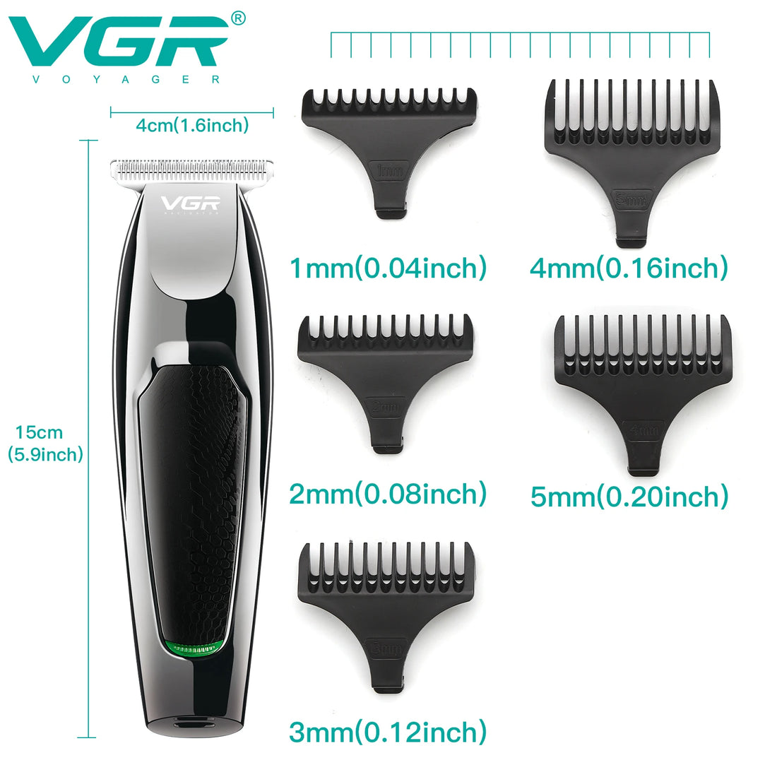 VGR V-030 Professional Cordless Hair Clipper