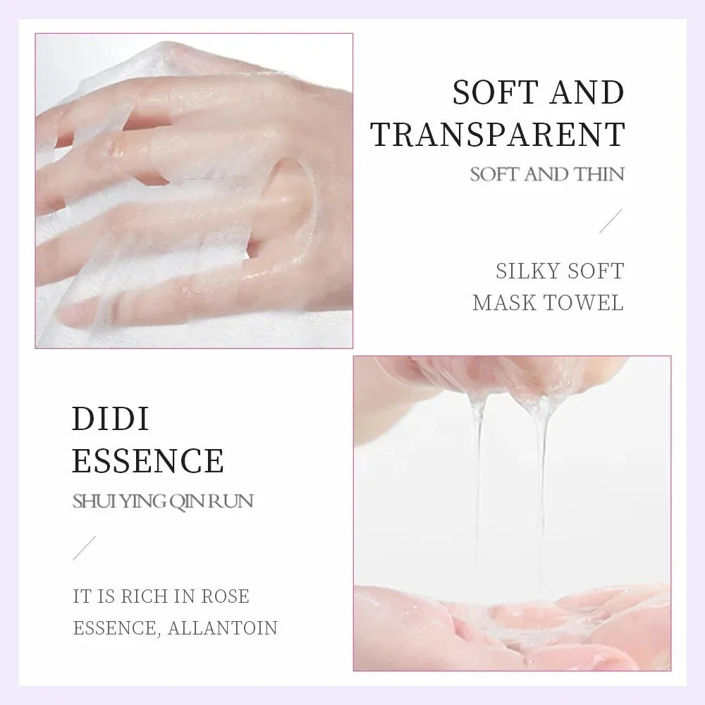 8pcs Natural Plant Facial Mask Set