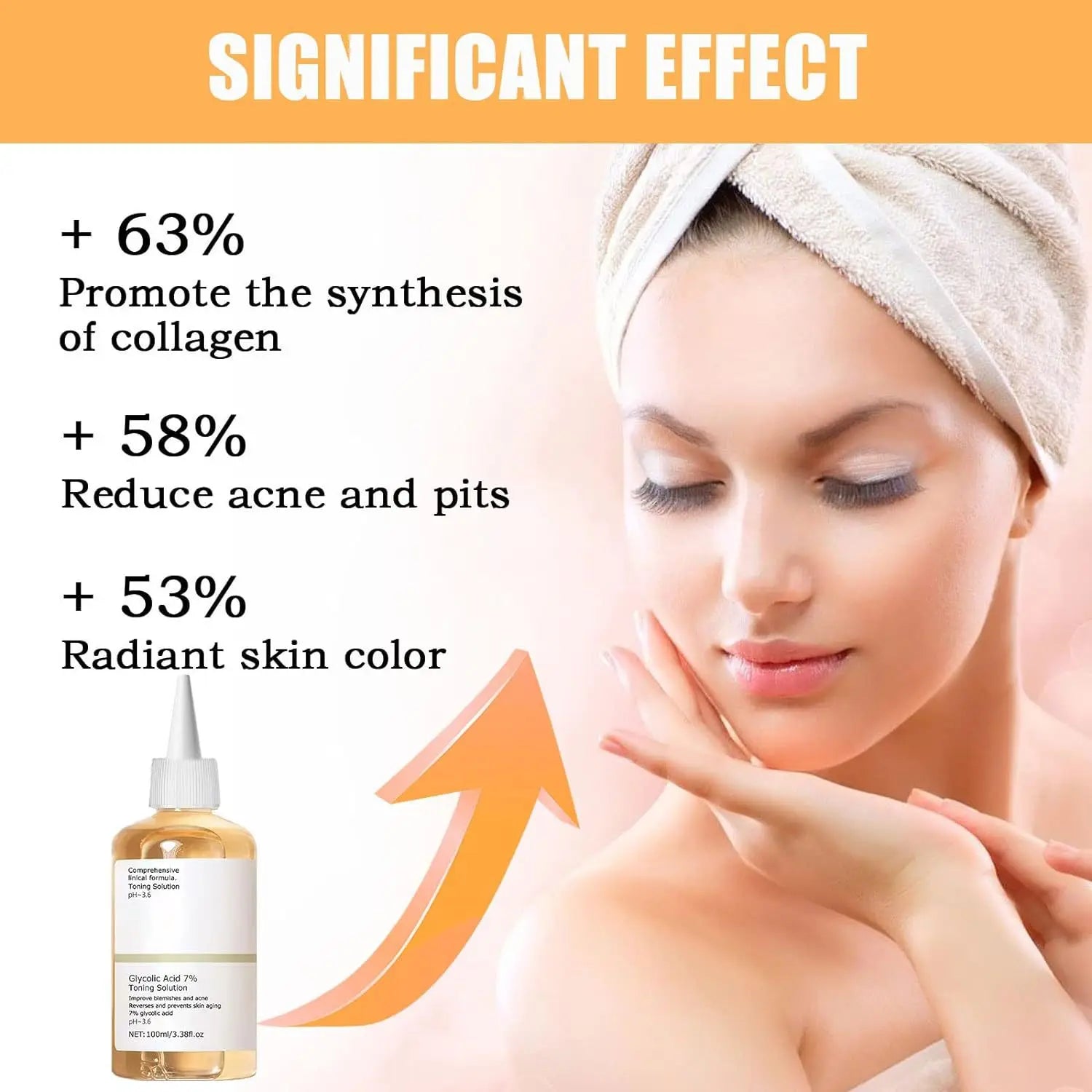 Glycolic Acid 7% Toning Solution To Remove Acne Moisturize Skin Rejuvenating Lotion Gentle Glycolic Acid Tone Exfoliating Toner