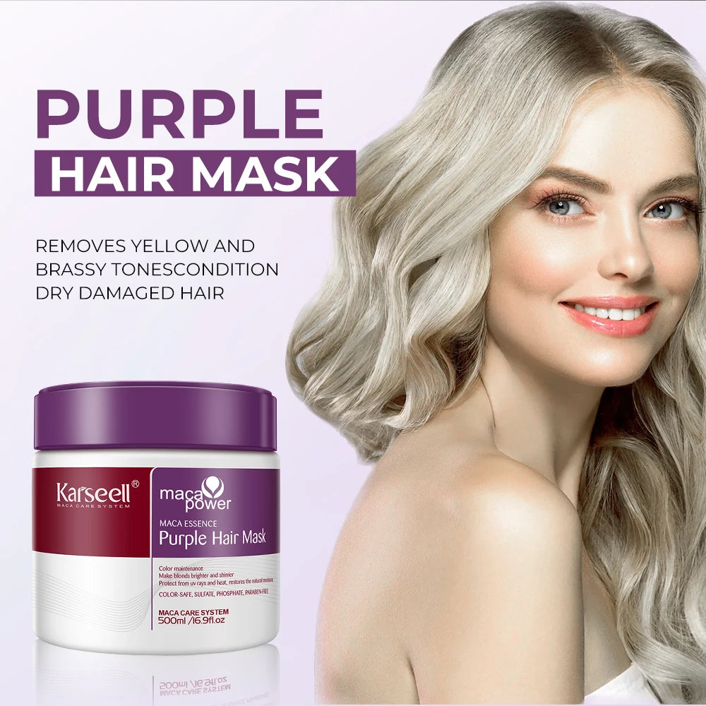 Karseell Purple Hair Mask – 500ml